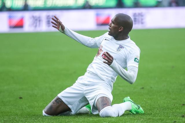 【中超】弗兰克卡兰加分别建功 绿城1比1英博